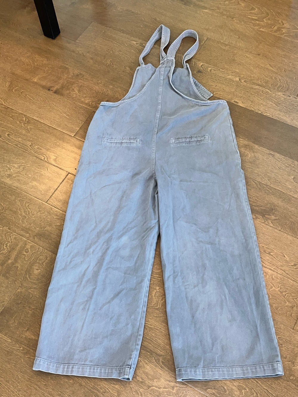 Miou Muse Women’s Overalls / Romper Light Blue Cotton Size Small - Picture 2 of 12